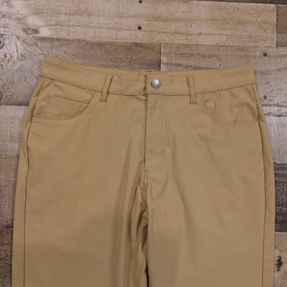 Fabletics The Don 5-Pocket Pant Men’s 32x30 Khaki Stretch Performance - Picture 2 of 11